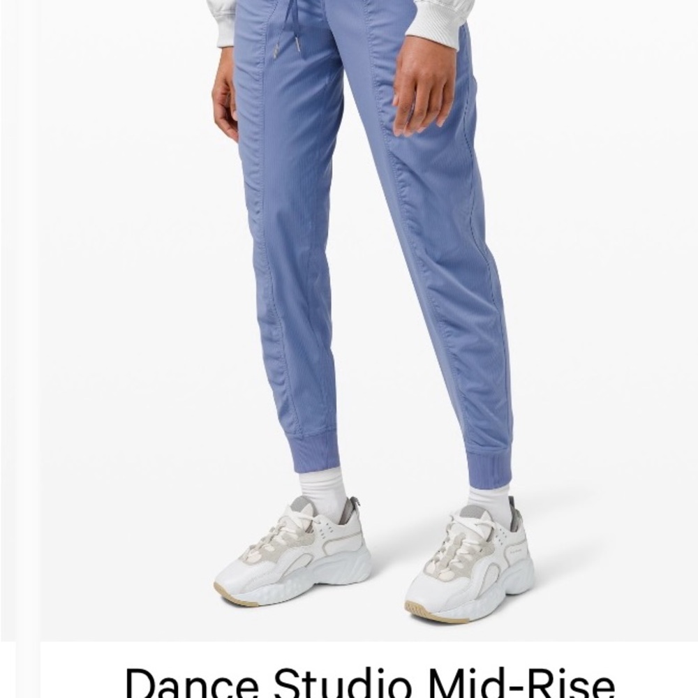 Lululemon Athletica Blue Track Joggers with Tapered Fit